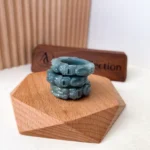 Jade Blue-Green Dragon Ring – 3D Hand-Carved Jadeite Jade, Size 10.5 (WMC-0323-1700206692) - Image 3