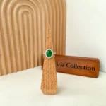 Jade Green Serenity Jadeite Ring – 18K White Gold with Natural Diamonds, Size 5.50 (SHWQ-0424-1732951401) - Image 3